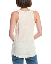 Majestic Filatures Linen-Blend Vintage Dye Tank Top
