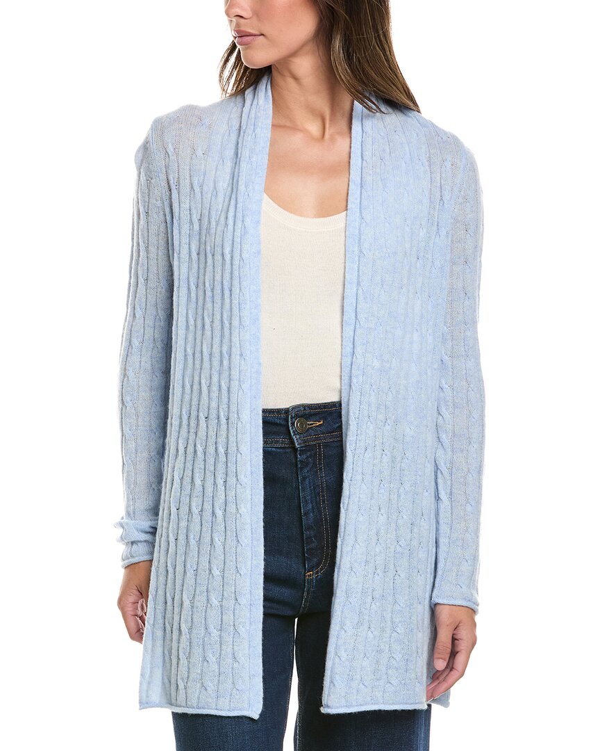 Alashan Cashmere Alashan Cashmere Mini Breezy Cable Cashmere Duster Cardigan