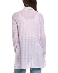 Alashan Cashmere Alashan Cashmere Mini Breezy Cable Cashmere Duster Cardigan
