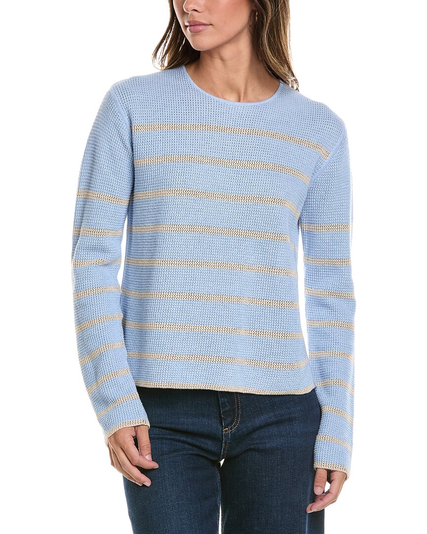 Alashan Cashmere Alashan Cashmere Plaited Reversible Cashmere-Blend Sweater
