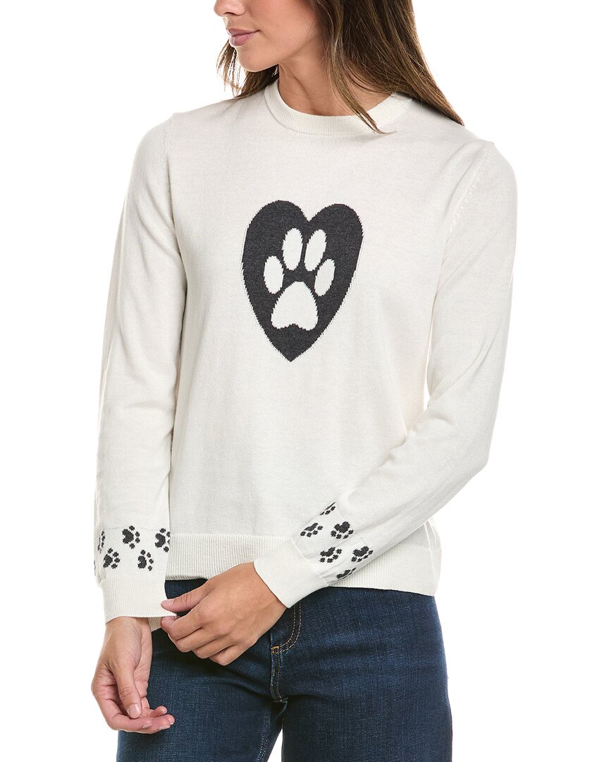 Alashan Cashmere Alashan Cashmere Pet Love Crew Cashmere-Blend Sweater