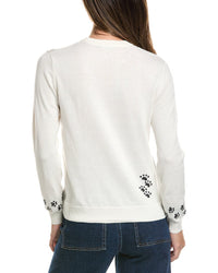 Alashan Cashmere Alashan Cashmere Pet Love Crew Cashmere-Blend Sweater