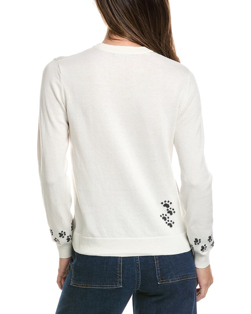 Alashan Cashmere Alashan Cashmere Pet Love Crew Cashmere-Blend Sweater