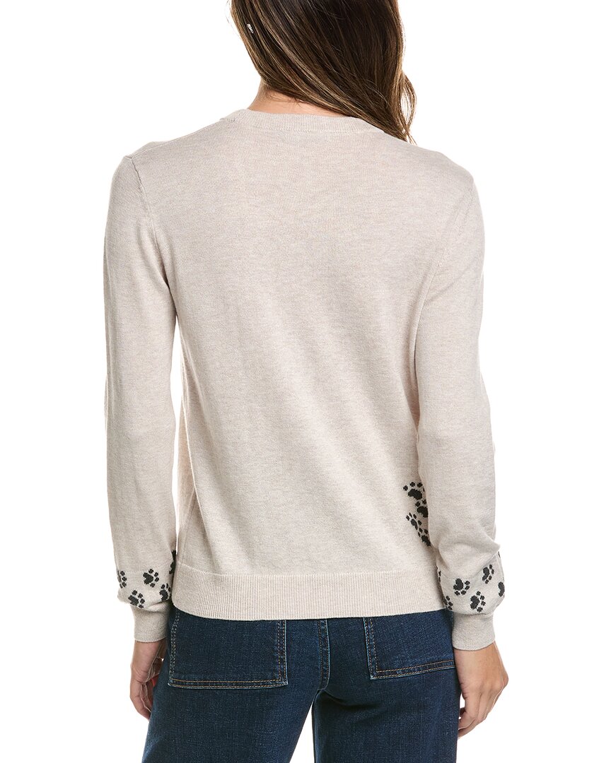 Alashan Cashmere Alashan Cashmere Pet Love Crew Cashmere-Blend Sweater