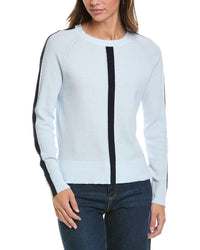 Alashan Cashmere Alashan Cashmere Center Stripe Cashmere-Blend Sweater