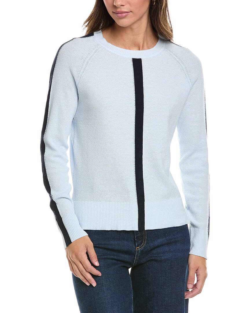 Alashan Cashmere Alashan Cashmere Center Stripe Cashmere-Blend Sweater