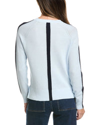 Alashan Cashmere Alashan Cashmere Center Stripe Cashmere-Blend Sweater