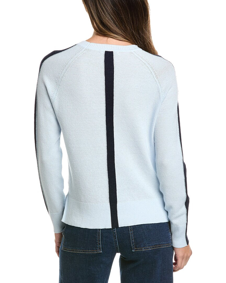 Alashan Cashmere Alashan Cashmere Center Stripe Cashmere-Blend Sweater