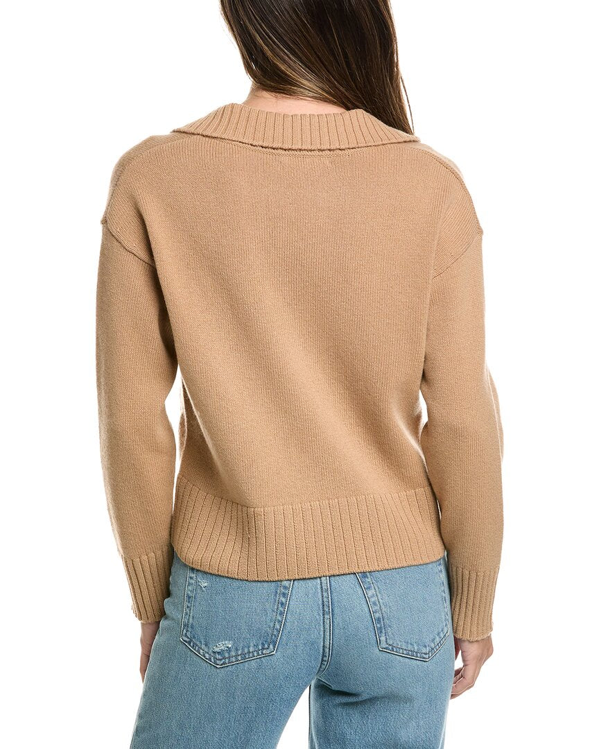 Alashan Cashmere Alashan Cashmere Cora Wool Polo Sweater