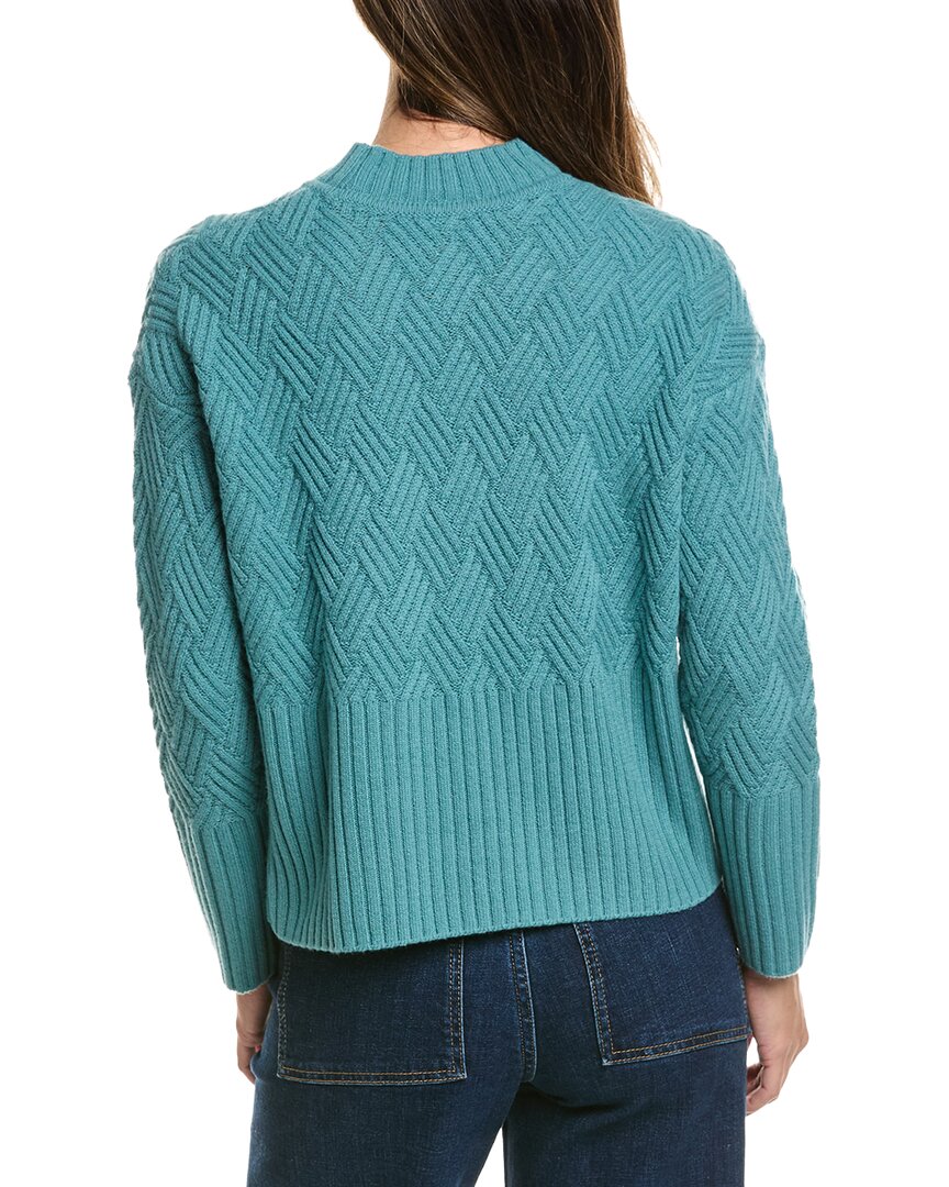 Alashan Cashmere Alashan Cashmere Arabella Basketweave Wool Sweater