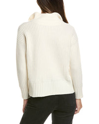 Alashan Cashmere Alashan Cashmere Morgan Textured 1/2-Zip Wool Sweater