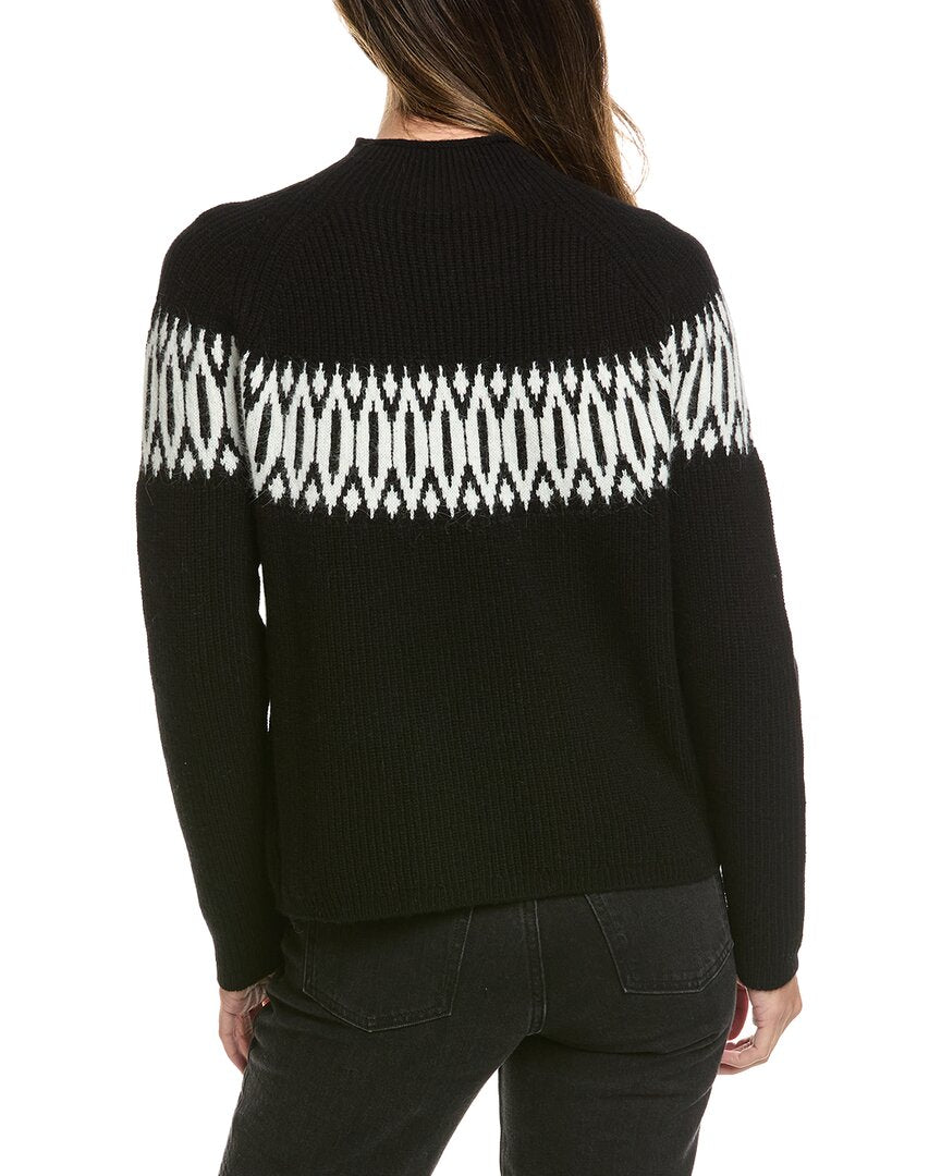 Alashan Cashmere Alashan Cashmere Islay Shaker Fair Isle Wool Sweater