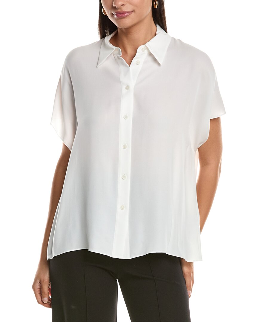 Lafayette 148 New York Dolman Sleeve Oversized Blouse