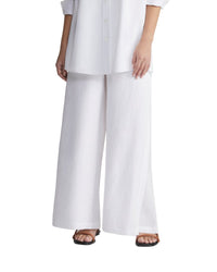 Lafayette 148 New York Franklin Wide Leg Ankle Pant