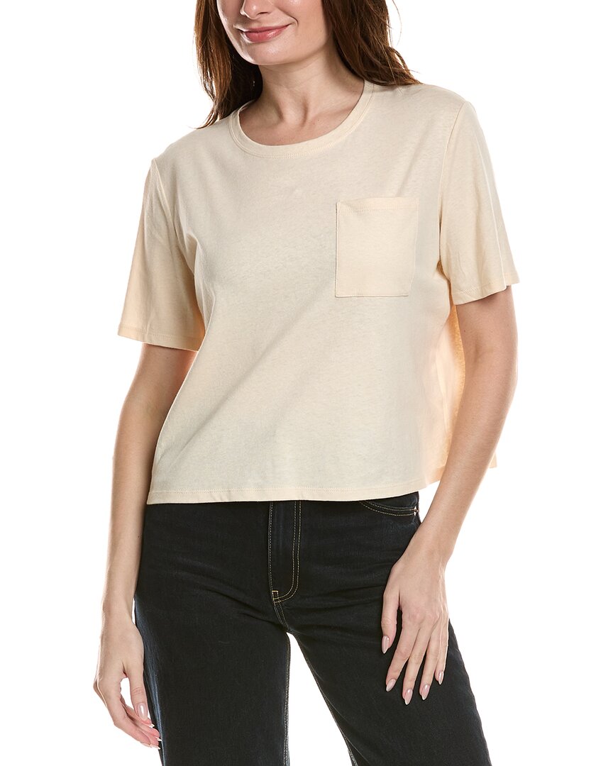 Lafayette 148 New York Linen-Blend T-Shirt