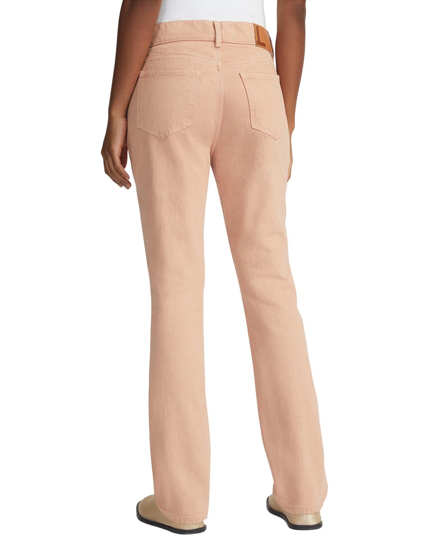 Lafayette 148 New York Garment Dyed High Rise Pant