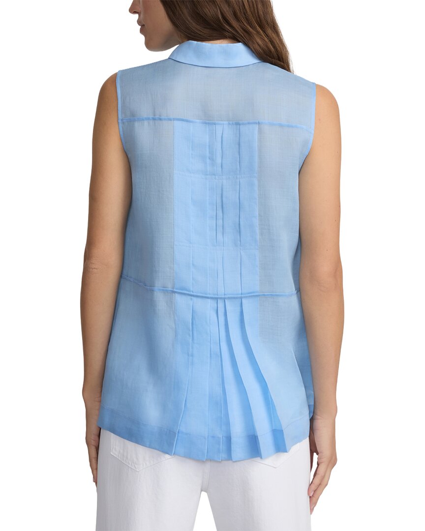 Lafayette 148 New York Button Top