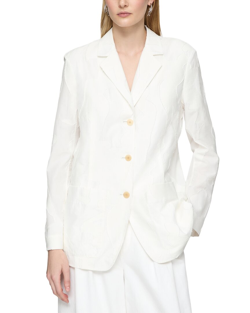 Lafayette 148 New York Petite Patch Pocket Single Top