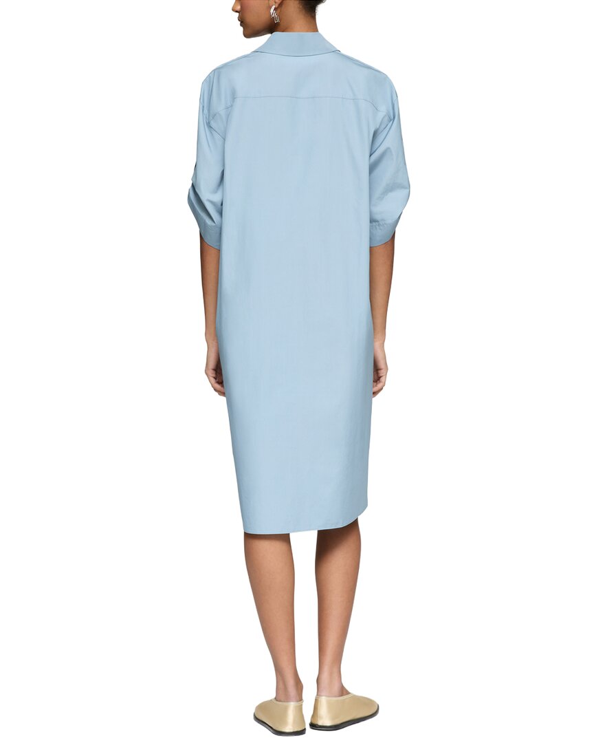 Lafayette 148 New York Tab Sleeve Popover Dress