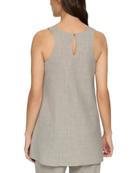 Lafayette 148 New York Plus Racerback Flared Hem Top