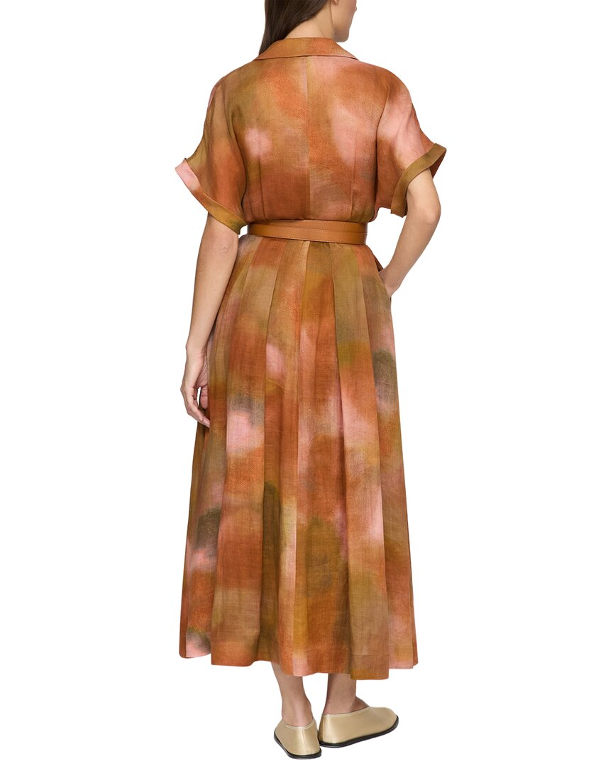 Lafayette 148 New York Notch Lapel Shirtdress