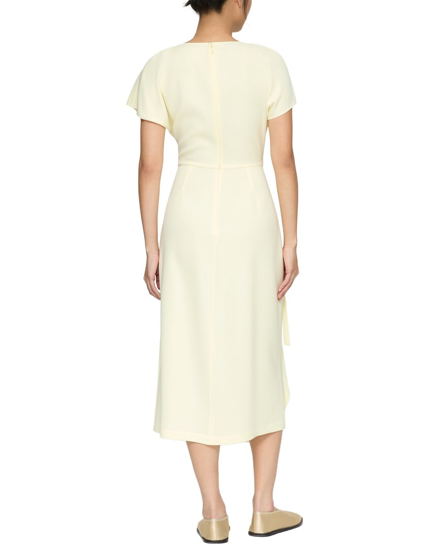Lafayette 148 New York Petite Draped Side Tie Dress