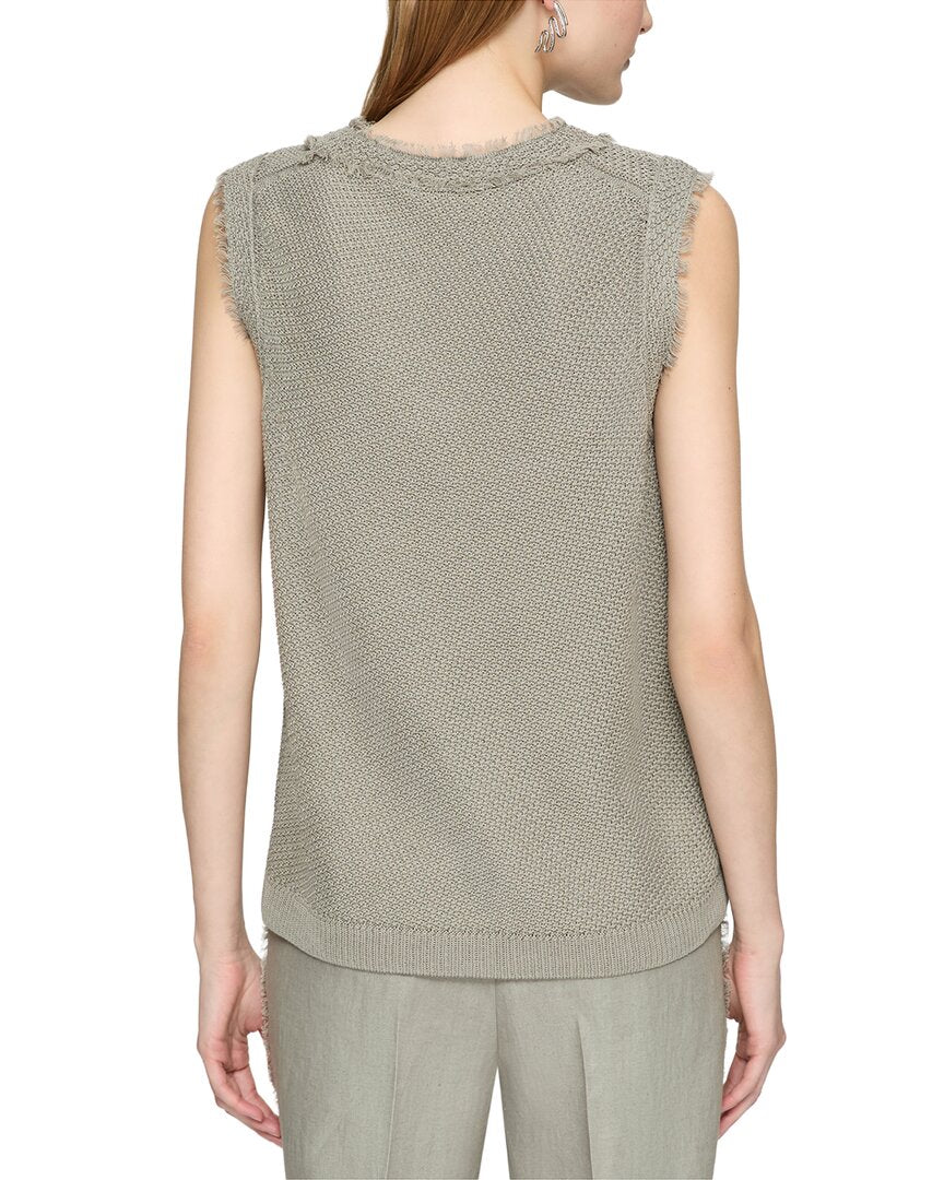 Lafayette 148 New York Textured Stitch Shirt