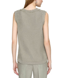 Lafayette 148 New York Petite Textured Stitch Top