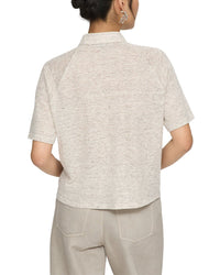 Lafayette 148 New York Raglan Sleeve Polo Shirt