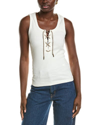 Burberry Check Trim Tank