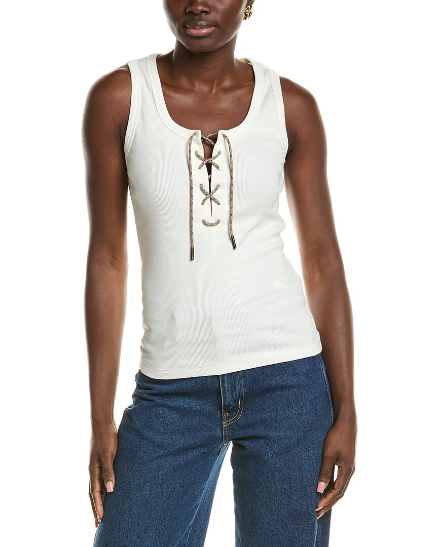 Burberry Check Trim Tank