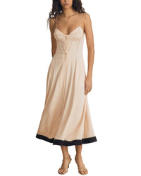 Reiss Virginia-Corset Midi Dres