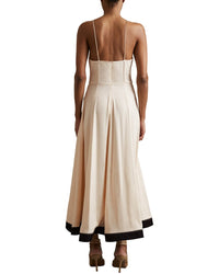 Reiss Virginia-Corset Midi Dres