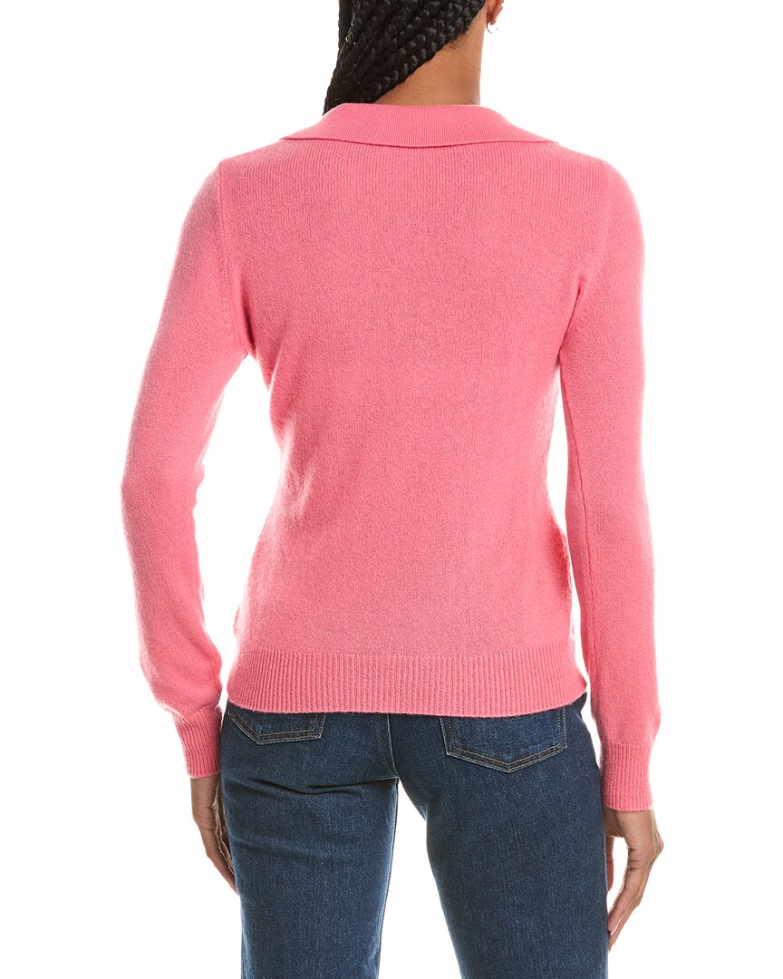 N.PEAL N.Peal Gauzy Collared 100% Cashmere Sweater
