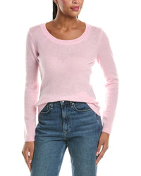 N.Peal Gauzy Scoop Neck Sweater