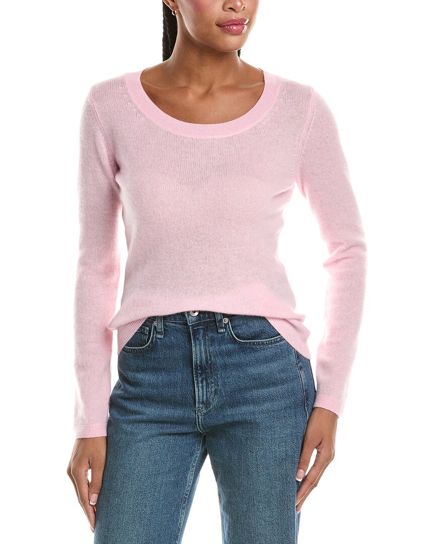 N.Peal Gauzy Scoop Neck Sweater