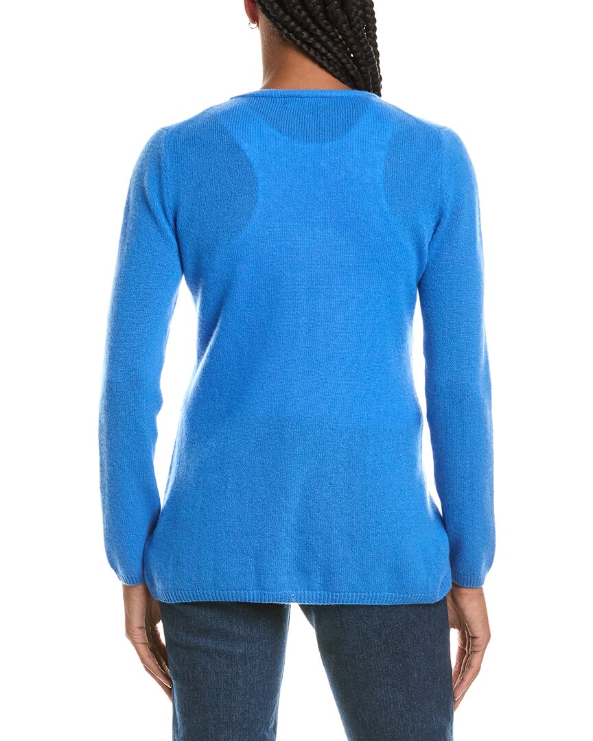 N.PEAL N.Peal Gauzy V-Neck 100% Cashmere Cardigan