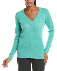 N.PEAL N.Peal Gauzy V-Neck Sweater