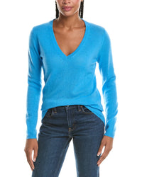 N.PEAL N.Peal Gauzy V-Neck Sweater
