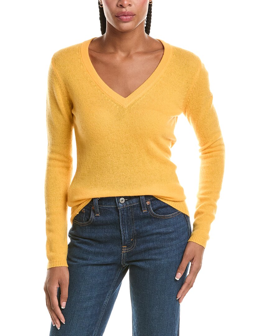 N.PEAL N.Peal Gauzy V-Neck Sweater