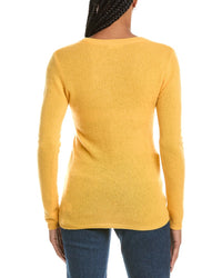 N.PEAL N.Peal Gauzy V-Neck Sweater