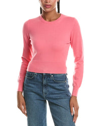N.PEAL N.Peal 100% Cashmere Crop Sweater