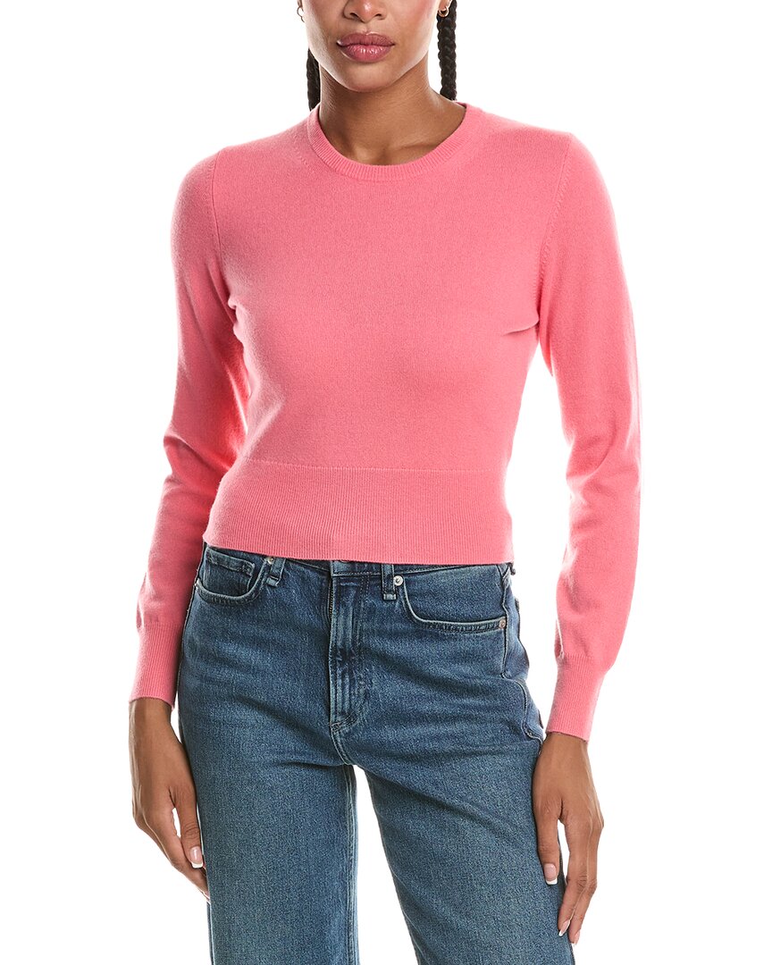 N.PEAL N.Peal 100% Cashmere Crop Sweater