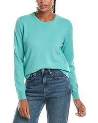 N.Peal Evie Classic Round Neck 100% Cashmere Sweater