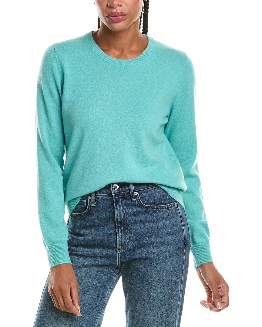 N.Peal Evie Classic Round Neck 100% Cashmere Sweater