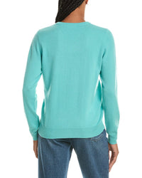 N.Peal Evie Classic Round Neck 100% Cashmere Sweater