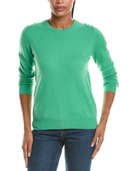 N.Peal Evie Classic Round Neck 100% Cashmere Sweater