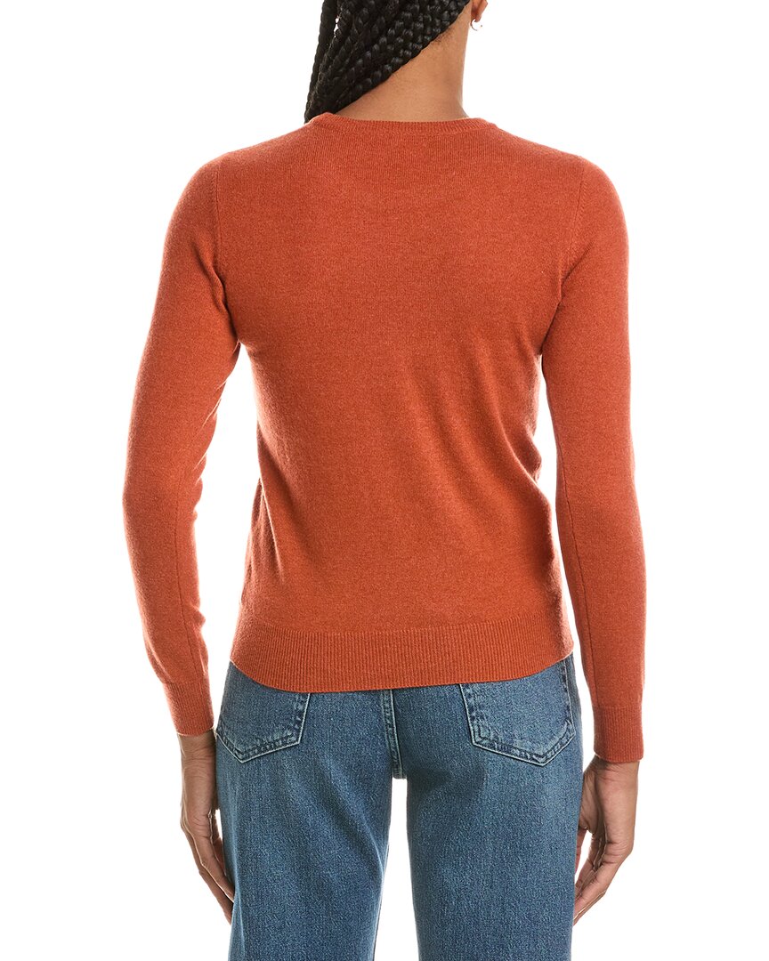 N.PEAL N.Peal Evie Classic Round Neck 100% Cashmere Sweater