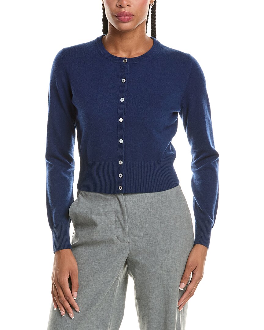 N.Peal Ivy Cropped 100% Cashmere Cardigan