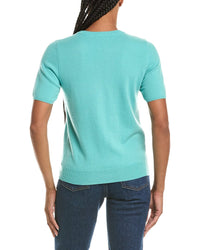 N.PEAL N.Peal Milly 100% Cashmere Classic T-Shirt